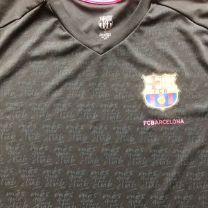 FC Barcelona V neck jersey large